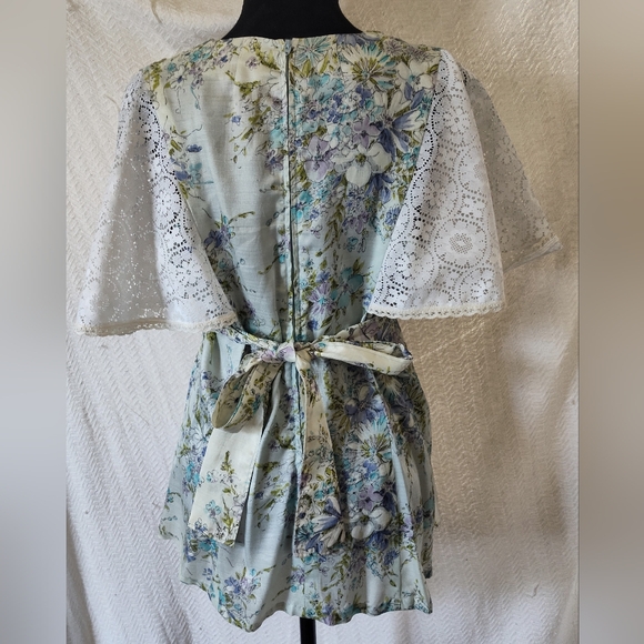 SOLD -Authentic 70s Shirt/Super mini dress - Picture 3 of 9